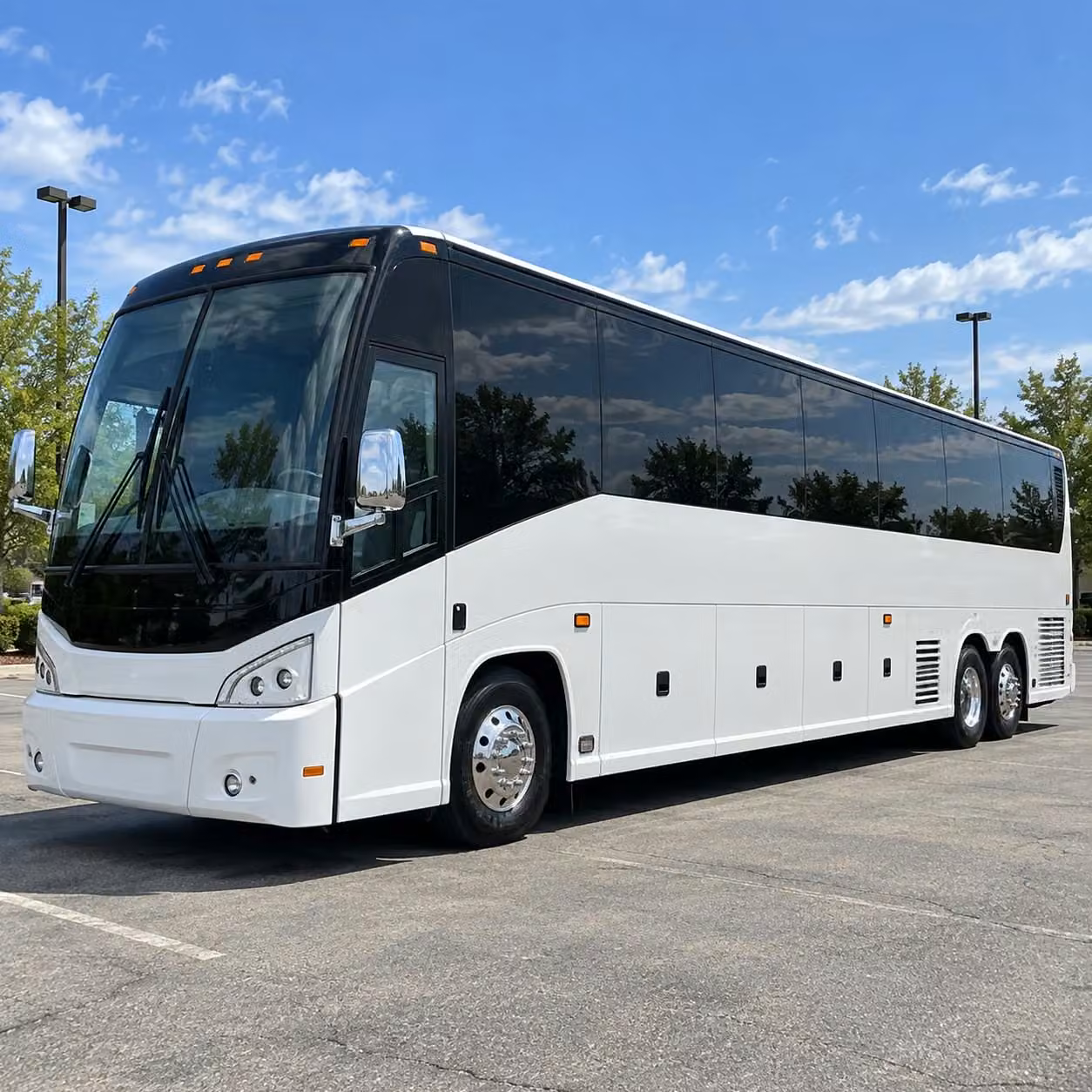 charter bus rentals for large san mateo prom groups and multi school trips