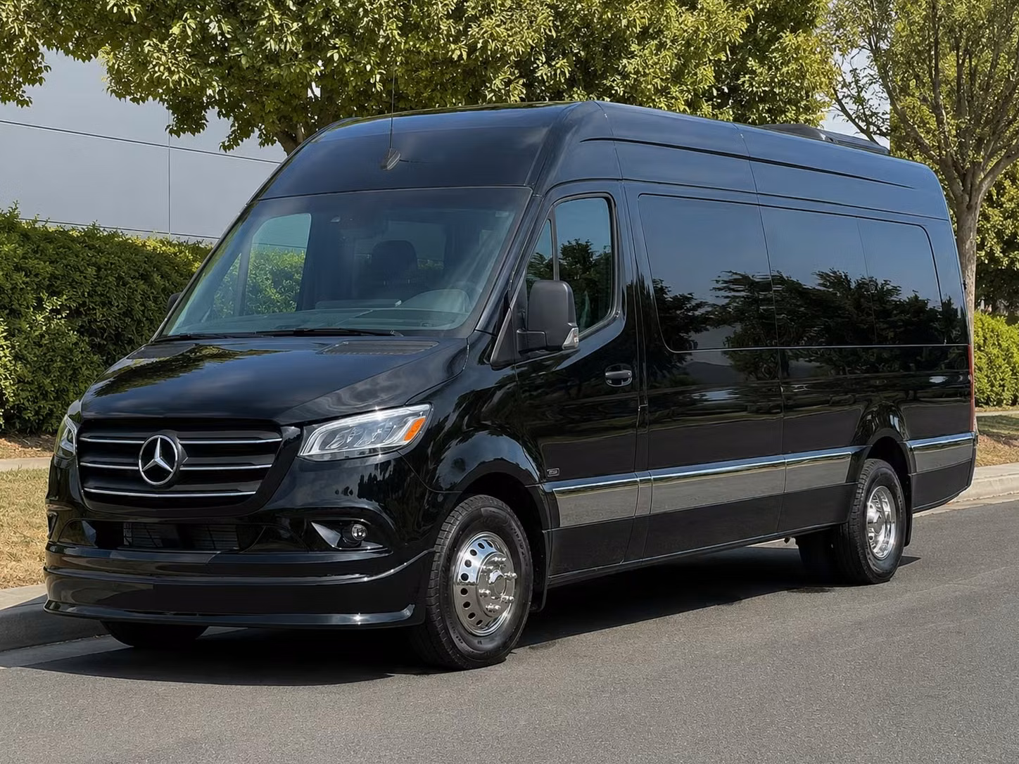 san mateo sprinter van rental with driver
