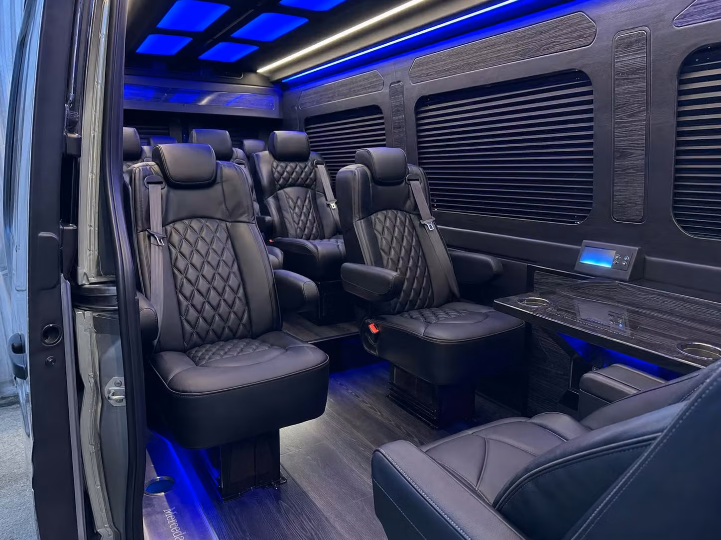sprinter van transportation for groups and events across san mateo